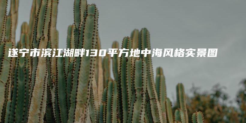 遂寧市濱江湖畔130平方地中海風格實景圖